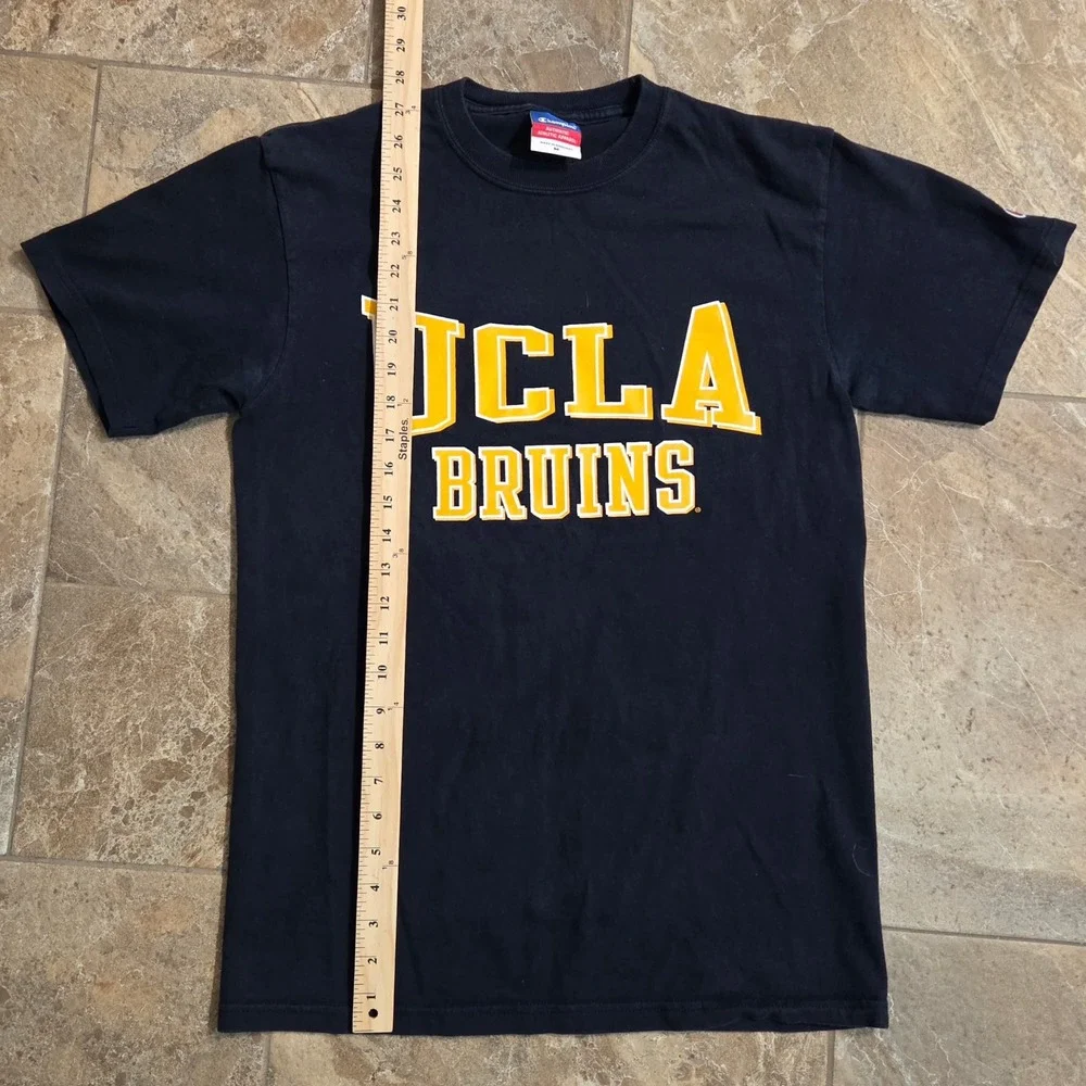 Champion UCLA Bruins Mens Navy Blue Graphic T-Shirt Size M - Picture 4 of 7